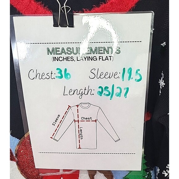 Celebrate Together Womens Sz M 3D Santa Winter Christmas Party Holiday Sweater * - Picture 10 of 10